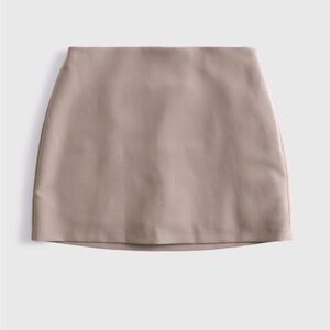 Abercrombie & Fitch Tan Mini Skirt